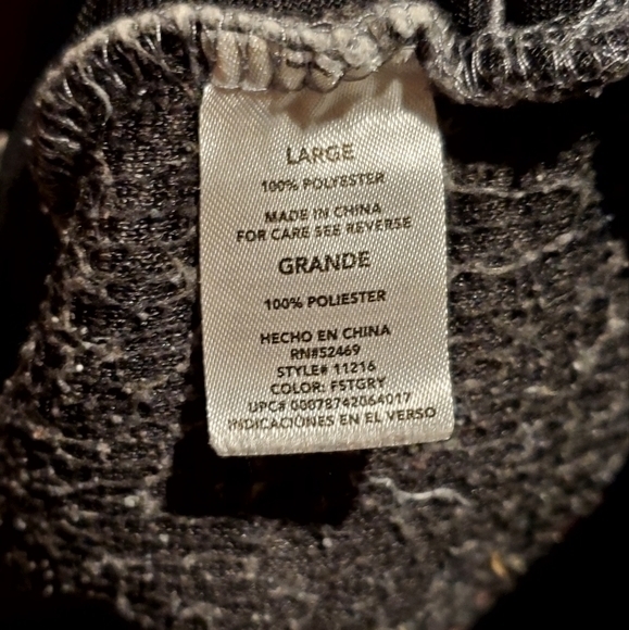 Men's Grizzly Sherpa Pullover 1/4‎ Zipup Warm Jacket Large - Picture 4 of 9